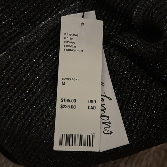 *NWT* For Love & Lemons Constance Sparkle Slip Dress 
Size M - Picture 5 of 5